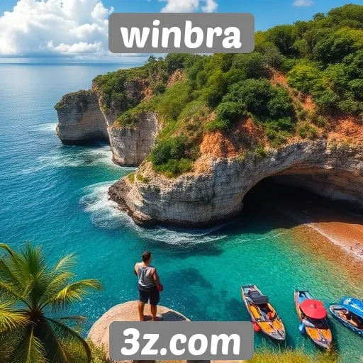 Atrações e destaques do site Winbra